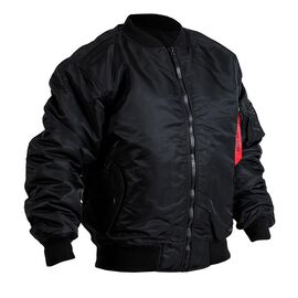 Демисезонная куртка бомбер мужская черная MA-1 Gen 2  Black, Размер: 44-46 (S)
