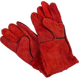 Замшеві рукавички з крагою і підкладом (СВ31)