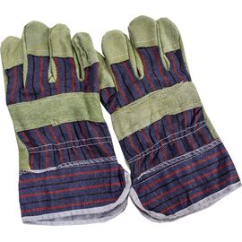 Перчатки замшевые комбинированные (С24Е)