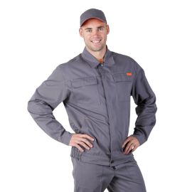 Куртка робоча Universal Cotton Grey, Розмір: 44-46 / 170-176