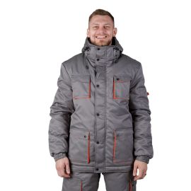 Мужская зимняя рабочая куртка утепленная Standart Grey купить в Украине