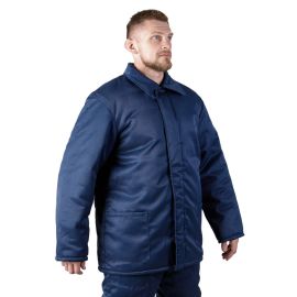 Куртка зимняя мужская рабочая синяя Vector Dark Blue
