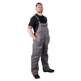 Зимовий робочий напівкомбінезон утеплений Standart Grey, Розмір: 44-46 / 170-176