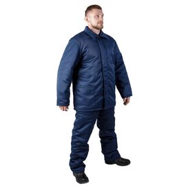 Костюм рабочий утепленный мужской синий Vector Dark Navy, Размер: 40-42 / 158-164