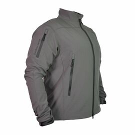 Сіра чоловіча робоча куртка охоронця демісезонна Softshell Grey купити в Україні