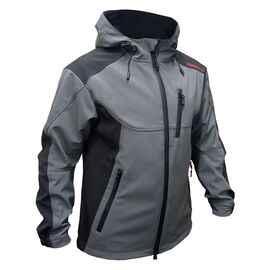 Куртка Soft Shell Predator Grey/Black, Цвет: серый, Размер: 44-46 (S)
