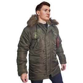 Куртка Аляска зимова N-3B slim Tundra Top Gun, Розмір: 44-46 (S)