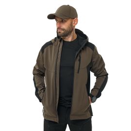 Куртка Soft Shell Predator Olive/Black, Цвет: оливковый, Размер: 44-46 (S)