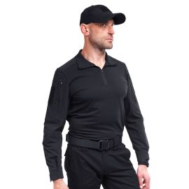 Рубашка тактическая Black, Розмір: 44-46 (S)
