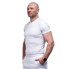 Футболка Белая Мужская Jersey White, Размер: 40-42 (XS)