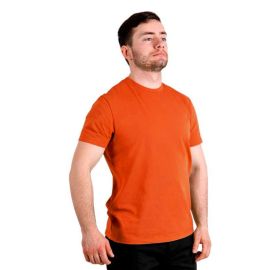 Оранжевая футболка мужская Jersey Orange, Размер: 44-46 (S)