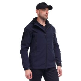 Демісезонна чоловіча куртка Soft Shell Spartan Navy, Розмір: 60-62 (XXL)