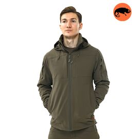 Куртка-ветровка мужская с капюшоном Breeze Gen 2 Olive, Колір: оливковий, Розмір: 44-46 (S)