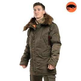 Куртка Аляска N-3B Olive, Колір: оливковий, Розмір: 40-42 (XS)