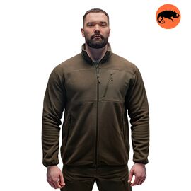 Демисезонная мужская флисовая кофта Stratus Olive, Колір: оливковий, Розмір: 44-46 (S)