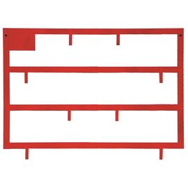 Щит пожежний відкритий 1080х1000