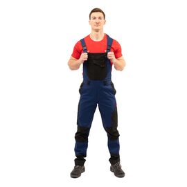 Полукомбинезон рабочий Premium new 2 Navy, Размер: 48-50 / 170-176