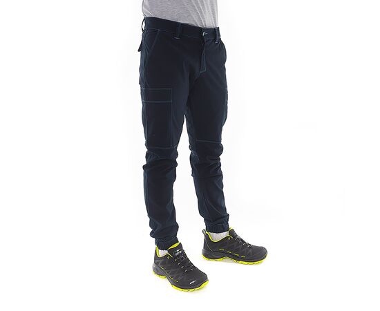 Синие брюки мужские джоггеры City Pants Slim Navy, Размер брюк / рост: 48-50/182-188