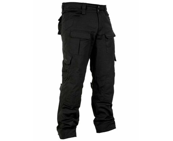 Тактичні чоловічі штани карго з накладними кишенями Shooter Gen 2 Black, Размер брюк / рост: 48-50/188