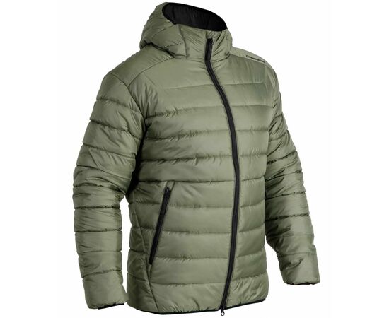 Чоловіча стьобана куртка з капюшоном Maximus Olive, Размер: 44-46 (S), фото 2