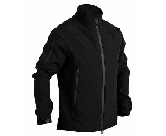 Демісезонна чоловіча куртка Soft Shell Intruder Black, Розмір: 44-46 (S)