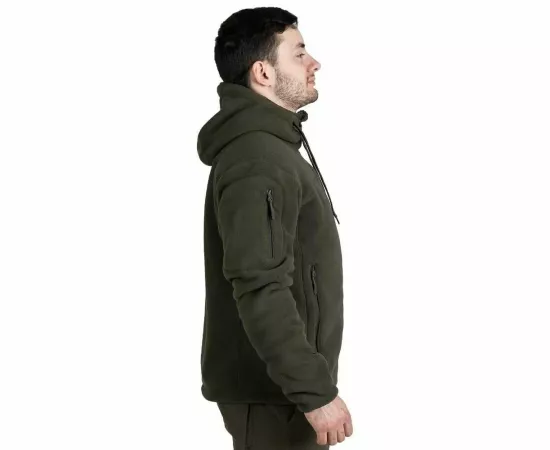 Мужская флисовая куртка с капюшоном Viking Olive, Размер: 48-50 (M), фото 6 Мужская флисовая куртка с капюшоном Viking Olive, Размер: 48-50 (M), фото 6