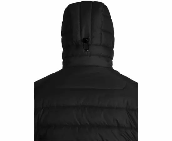 Стеганая куртка мужская с капюшоном Maximus Black черная, Размер: 44-46 (S), фото 8