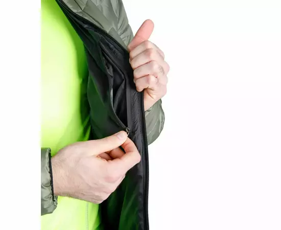 Чоловіча стьобана куртка з капюшоном Maximus Olive, Размер: 44-46 (S), фото 9