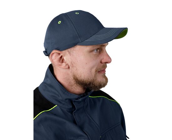 Бейсболка рабочая Comfort Navy, Цвет: синий, Размер: S-M, фото 2