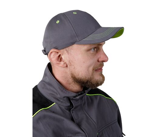 Бейсболка рабочая Comfort Grey, Размер: L-XL, фото 2