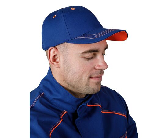 Бейсболка рабочая Optimal Navy, Размер: S-M, фото 2