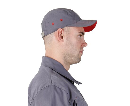 Бейсболка рабочая Premium new Grey, Цвет: серый, Размер: S-M, фото 2