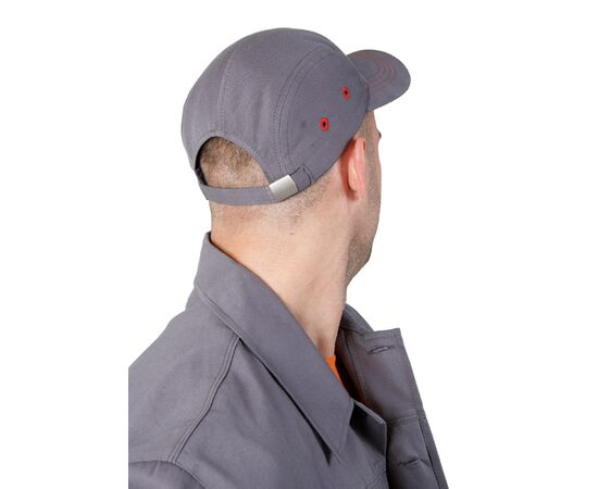 Бейсболка рабочая Premium new Grey, Цвет: серый, Размер: S-M, фото 3