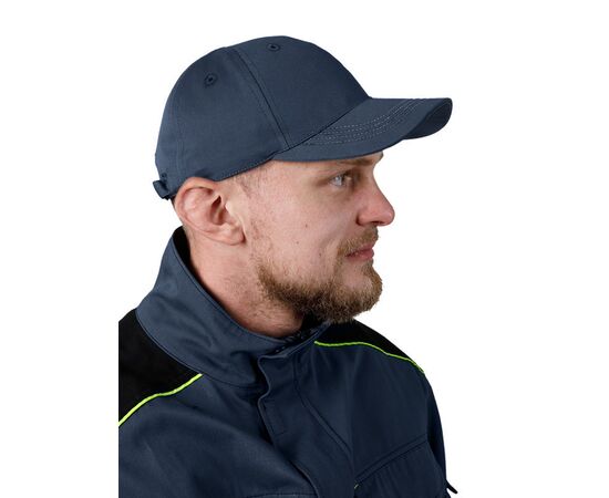 Бейсболка рабочая Universal Cotton Navy, Цвет: синий, Размер: S-M, фото 2