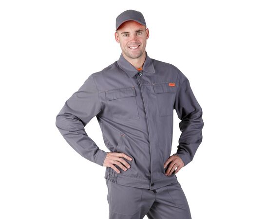 Куртка рабочая Universal Cotton Grey, Размер: 44-46 / 170-176