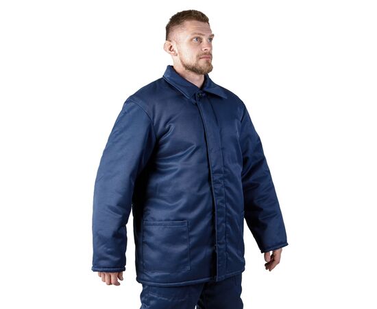 Куртка зимняя мужская рабочая синяя Vector Dark Blue