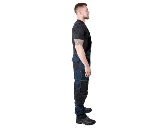 Полукомбинезон рабочий мужской темно-синий Comfort Navy, Размер: 44-46 / 170-176, фото 3