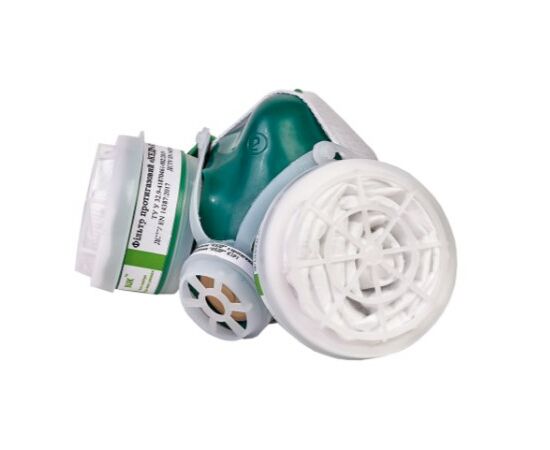 Напівмаска КЕДР з протигазовими фільтрами K1Р1, фото 2