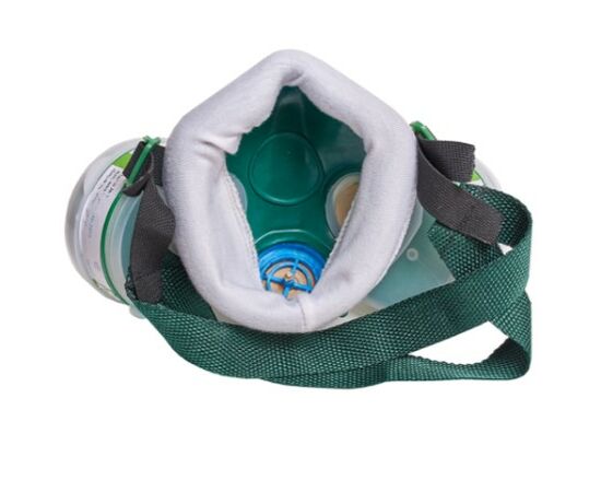 Напівмаска КЕДР з протигазовими фільтрами K1Р1, фото 3