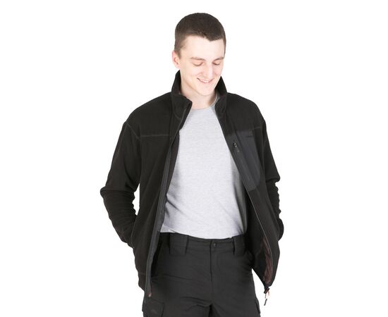 Чорна чоловіча кофта на блискавці Composite Gen 3 Black, Розмір: 44-46 (S), фото 3