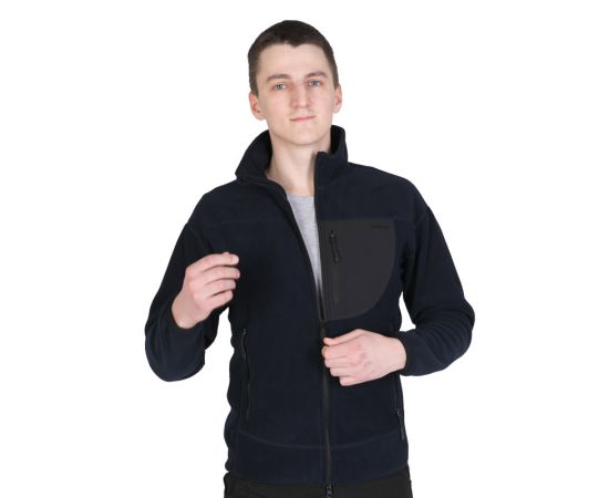 Кофта чоловіча на блискавці без капюшона темно-синя Composite Gen 3 Navy, Розмір: 56-58 (XL), фото 4