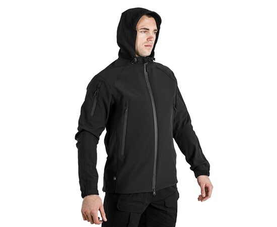 Куртка Soft Shell Spartan Black, Цвет: черный, Размер: 52-54 (L), фото 10