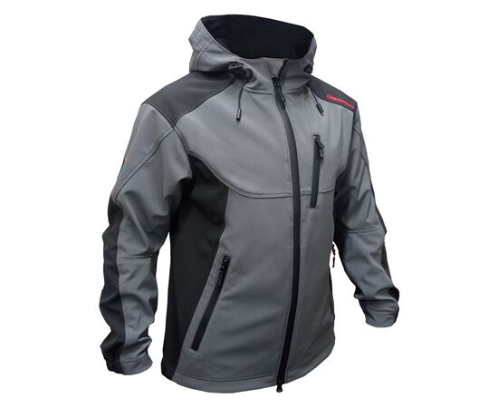 Куртка Soft Shell Predator Grey/Black, Колір: сірий, Розмір: 44-46 (S)
