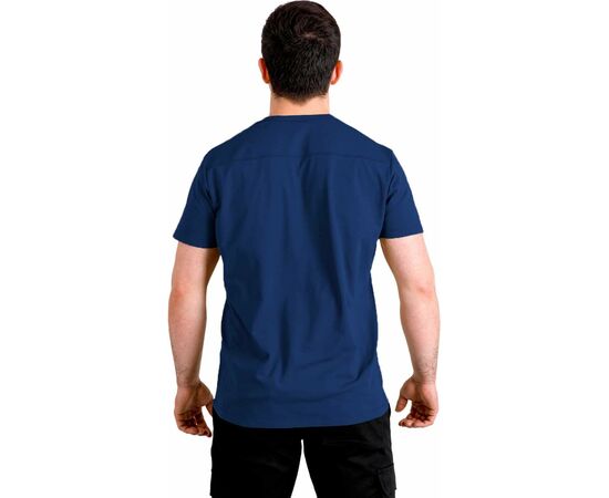 Синяя футболка мужская Jersey Light Blue, Размер: 40-42 (XS), фото 3