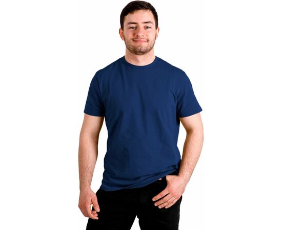 Синяя футболка мужская Jersey Light Blue, Размер: 40-42 (XS)