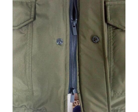 Мужская куртка полевая утепленная Olive, Цвет: оливковый, Размер: 44-46 (S), фото 10