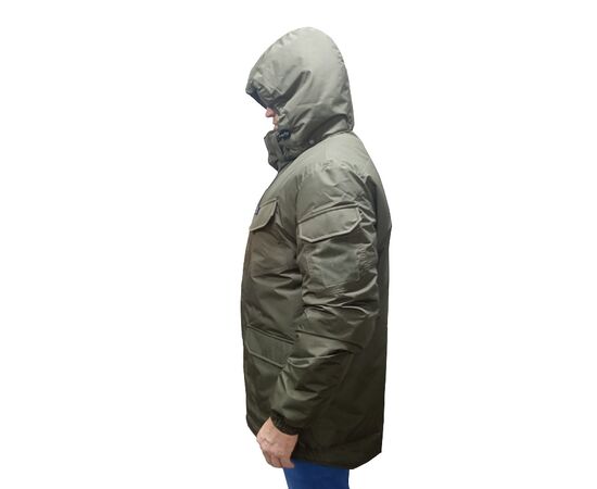 Мужская куртка полевая утепленная Olive, Цвет: оливковый, Размер: 44-46 (S), фото 3