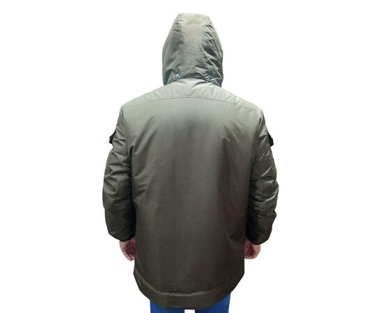 Мужская куртка полевая утепленная Olive, Цвет: оливковый, Размер: 44-46 (S), фото 5