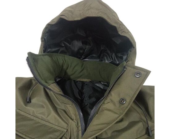 Мужская куртка полевая утепленная Olive, Цвет: оливковый, Размер: 44-46 (S), фото 8