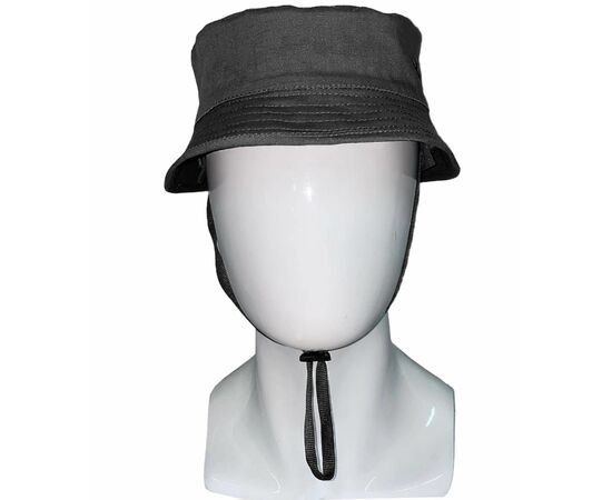 Панама чоловіча чорна з еластаном Black, Розмір: L, фото 2